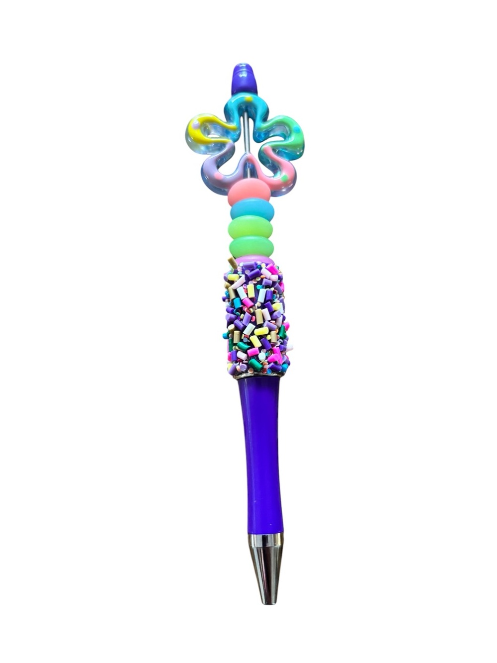 70s Handmade Colorful Pens Handmade By AB INKS HANDMADE EXPRESSIONS - Picture 4 of 5